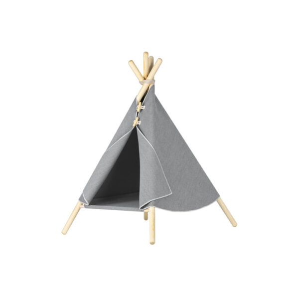 Cozy Teepee Tent for Cats & Small Pets – Foldable Pet Hideout 