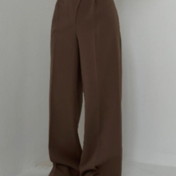 Slim-Fit Straight Trousers