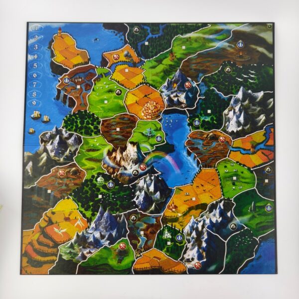 Smaller World Mini Strategy Board Game – English Version Party Game 