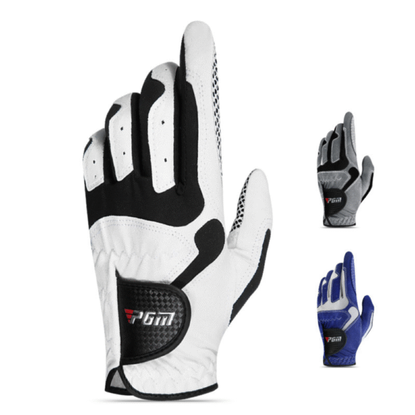 Men's Non-Slip Golf Gloves – Breathable Microfiber & Lycra Grip 