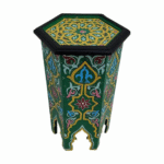 Hand-Painted Side Table