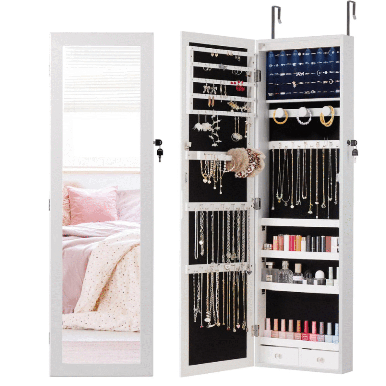 over the door jewelry armoire